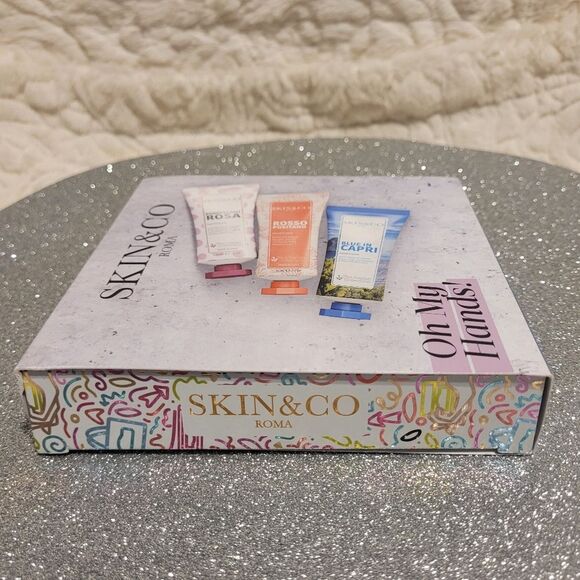 Skin & Co Roma 3 Pc Hand Cream Set Travel Sizes 3 Scents Oh My Hands New Sealed - Picture 5 of 10